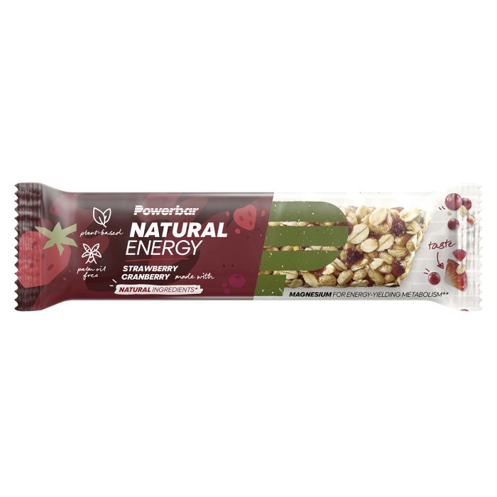 PowerBar Natural Energy Cereal Bar 40gr - Strawberry & Cranberry