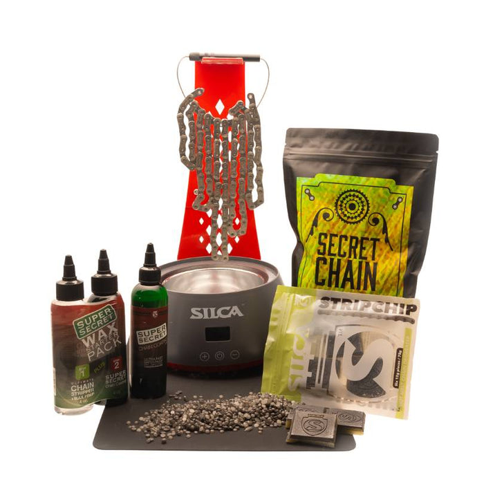 Hot-Wax starter pack: Silca Chain Waxing System + Strip Chip + Hot-Wax