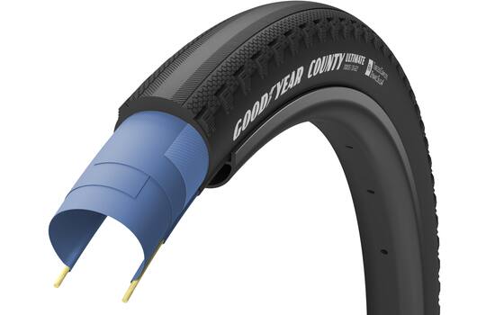 Goodyear County Ultimate Tubeless Complete Zwart