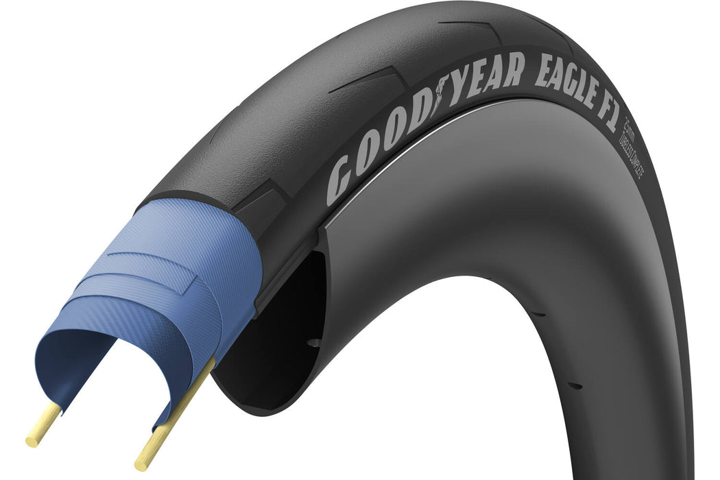 Goodyear F1 Eagle Tubeless Complete Zwart