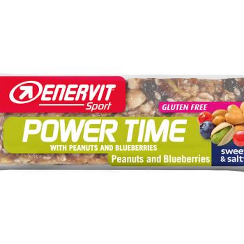 Enervit Power Time Bar - Peanuts and Blueberry