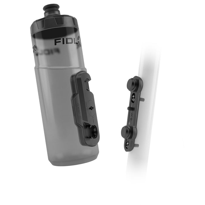 Fidlock Twist Bidon 600ml Set - Transparant Zwart