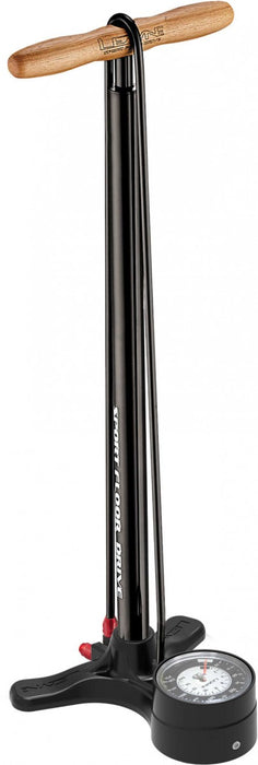 Lezyne Floor Pump Sport Floor Drive, black, 220psi, 63,5cm, 3.5 Gauge