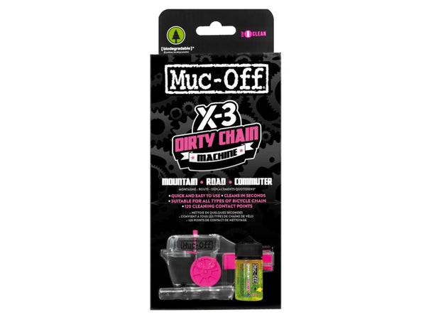 Muc-Off x3 dirty chain machine kettingreiniger