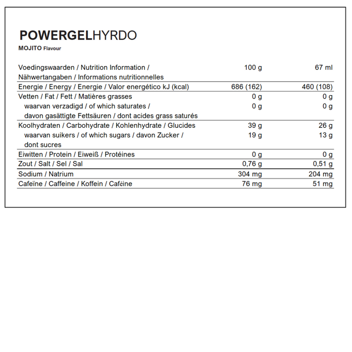 PowerBar PowerGel Hydro - Mojito