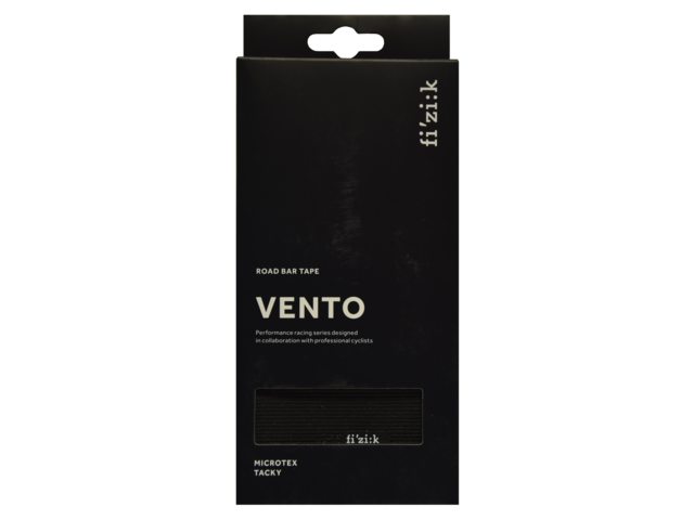 Fizik Stuurlint Vento Microtex Tacky 2 mm - Zwart/Wit