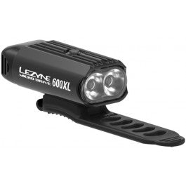 Lezyne Micro Drive 600xl Voorlamp - Zwart