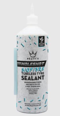 Peaty's Holeshot BioFibre Tubeless Tyre Sealant - 1l