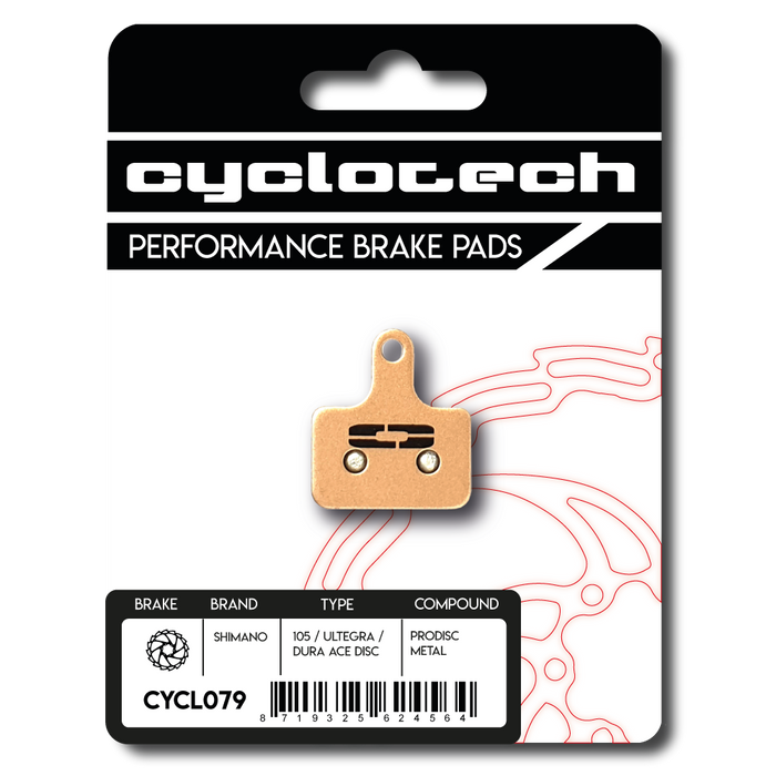 Cyclotech Prodisc voor Shimano Road - Metal