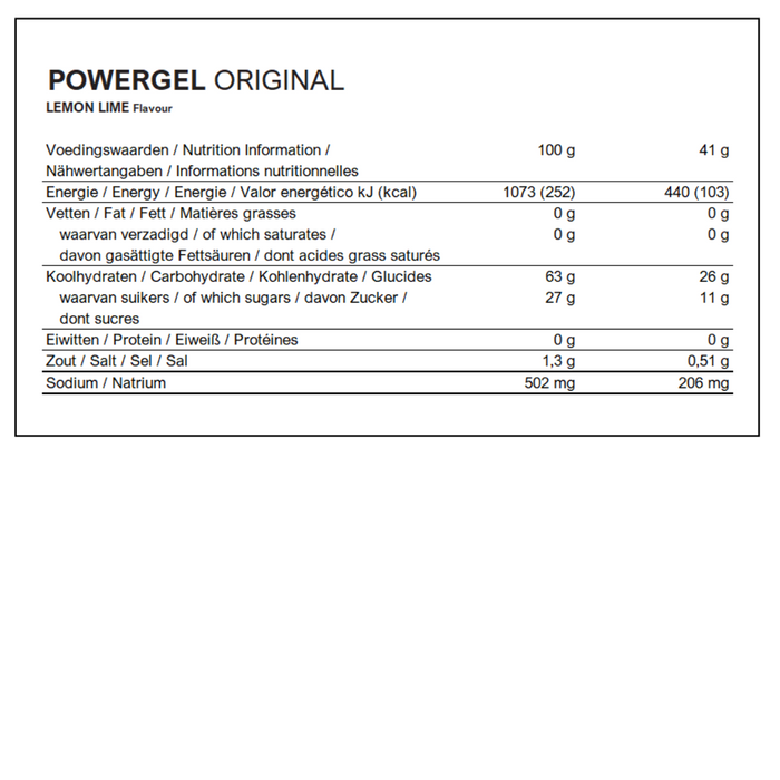 PowerBar PowerGel Original - Lemon Lime