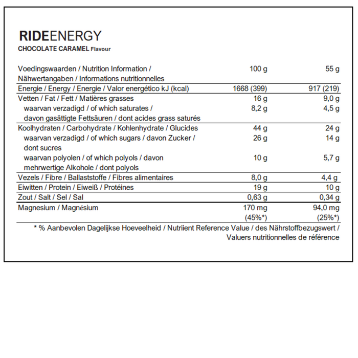 PowerBar Ride Energy  Bar - Chocolate Caramel