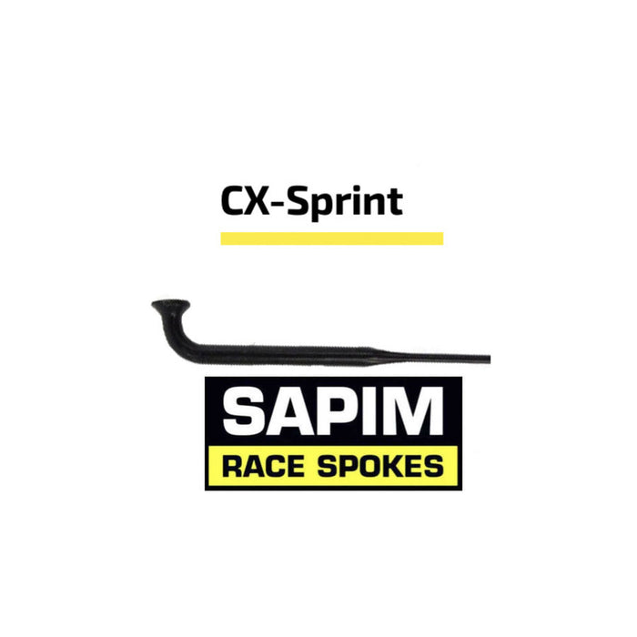 Sapim CX-Sprint spaak J-Bend - Zwart