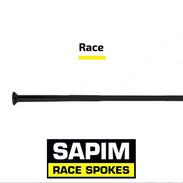 Sapim Race spaak Straight Pull - Zwart